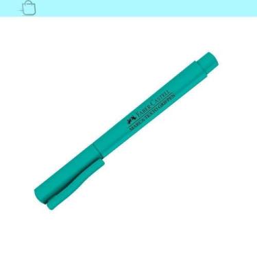 Imagem de Marca-Texto Grifpen Faber Castell Diversas Verde-Agua Novas - Faber-ca