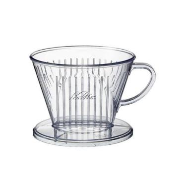 Imagem de Porta Filtro de Plástico Transparente Kalita