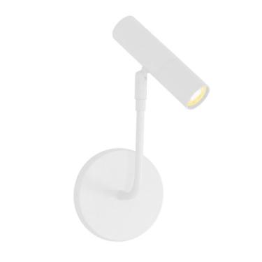 Imagem de Luminária Parede Arandela Spot Articulado Leitura Branco - Single Ligh