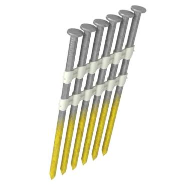 Imagem de Bermuda Grip-Rite 16d – 8,89 cm x 0,131 revestida de vinil, haste lisa, 53,34 cm Pregas com cabeça redonda, coladas em plástico, emolduradas – 500 por banheira