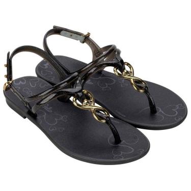 Imagem de Sandalia Infantil Meninas Grendha Bela Amar Coração 19039