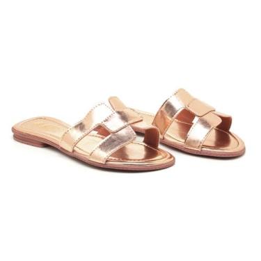 Imagem de Sandália Rasteira Feminina Percata Casual Super Leve e Confortável -  