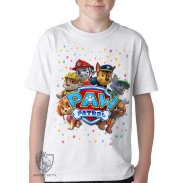 Imagem de Camiseta Infantil ou adulto  Patrulha Canina equipe Blusa Criança todo