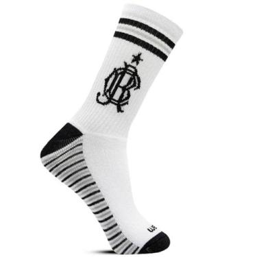 Imagem de Meia Rikam Esportiva Botafogo Masculina Algodão Cano Médio 65500, 6550
