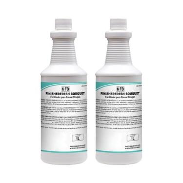 Imagem de Kit 2 Finalizador Passadoria Tecido Finisherfresh Bouquet 1L - Spartan