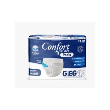 Imagem de Fralda Geríatrica Confort Master Pants Roupinha G/EG - 16 unidades, Ta
