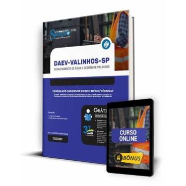 Imagem de Apostila DAEV Valinhos - SP - Comum aos Cargos de Ensino Médio/Técnico