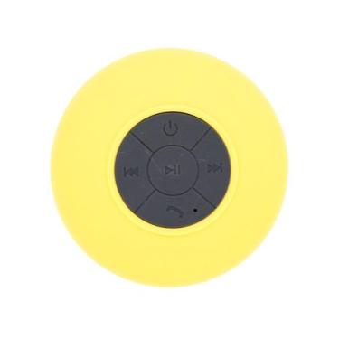 Imagem de  Mini Caixa De Som Bluetooth Prova Dágua Speaker Amarelo - Bc Bora Col