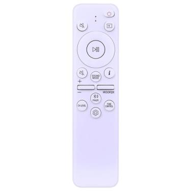 Imagem de AH81-15184A AH81-15183A Controle remoto de substituição aplicável para Samsung Soundbar HW-S801D HW-S801D/ZA HW-S80CB HW-S80CB/ZA HW-S800D HW-S800D/ZA HW-S811B HW-S810B HW-S8010B HW-S8011B B HW-S8