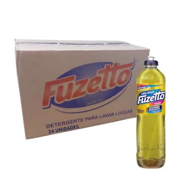Imagem de Detergente Lava Louça 500ml Neutro FUZETTO Caixa fechada (24un. x 500ml)