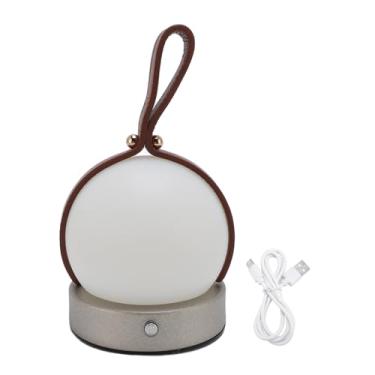 Imagem de Lâmpada de Mesa de Lanterna Sem Fio, Mini Lâmpada Portátil Operada por Bateria Com Sensor de Toque, 3 Modos de Cores, Luz Noturna de LED Diminuído para Casa, Acampamento, Festas