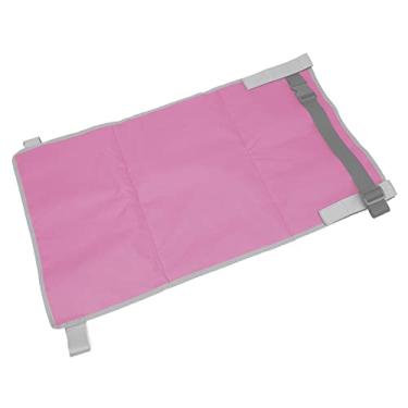 Imagem de Cama de Avião para Crianças, Extensor de Assentos de Avião, Cama Portátil Dobrável para Crianças, Acessórios de Viagem (Rosa)