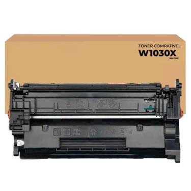 Imagem de Toner Compatível W1030 W1030X para uso impressora MFP 4104W 4104n Sem 