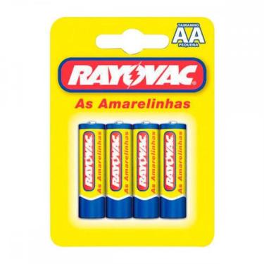 Imagem de Pilha Rayovac Amarela Pequena C/4