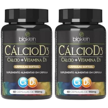 Imagem de KIT 2X Cálcio D3 (Cálcio + Vitamina D3) 60 cápsulas - Bioklein