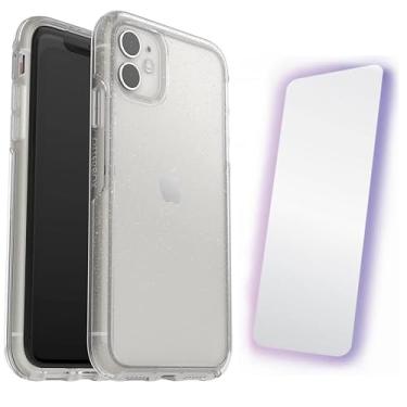Imagem de OtterBox Capa da série Symmetry para iPhone 11 com protetor de tela Otter Box - Embalagem sem varejo - Stardust