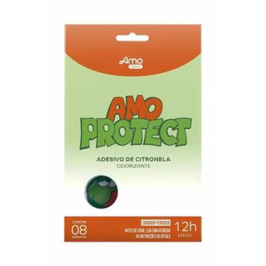 Imagem de Repelente Adesivo Eficiente Natural Original Amo Protect 8Un - Amoveri