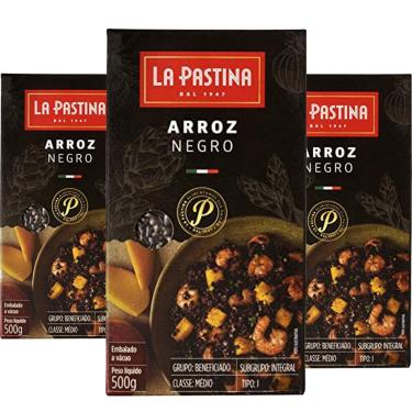 Imagem de Arroz Negro Italiano la pastina 500g (3 unidades)