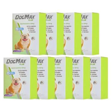 Imagem de Anti Carrapatos Pulgas Vermes e Sarna DogMax  Comprimidos para Todas a