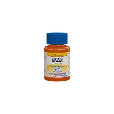 Imagem de Tinta PVA para Artesanato Tekbond Super Color Tangerina 37ml - Embalag