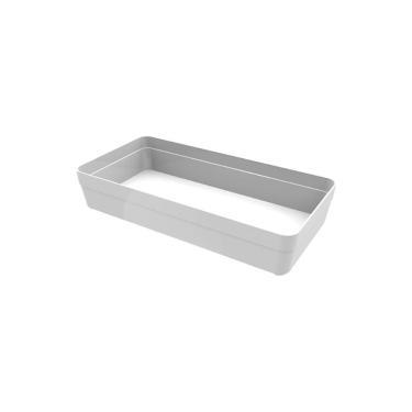 Imagem de Organizador De Gavetas Componível Crippa 30x15x5,7 Cm Branco