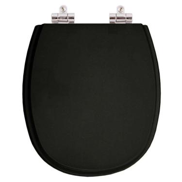 Imagem de Assento Sanitário Soft Close Aspen Ebano (Preto) para vaso Deca