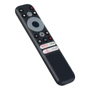 Imagem de PerFascin RC902N FMR1 Controle remoto de voz de substituição adequado para TCL TV Mini-LED QLED 4K UHD Smart TV 55R646 55S546 65R646 65S546 75R646 75S546