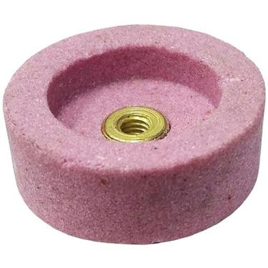 Imagem de Rebolo Esmeril Pedra Afiar Maquina Cortar Tecido Disco Rc100 - Evolver