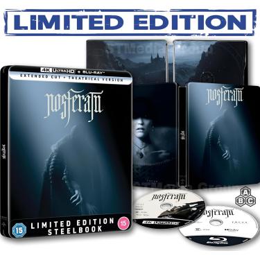 Imagem de Generic Nosferatu - Steelbook De Edição Limitada (Versão Para Cinema E Estendida) [4K Uhd + Blu-Ray] [Region Free]