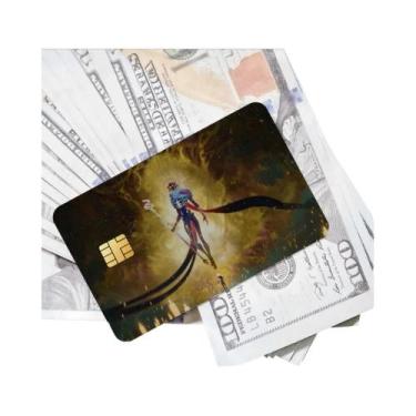 Imagem de Adesivos De Cartão Arcane Jinx De Desenho Animado À Prova D'água Anti-