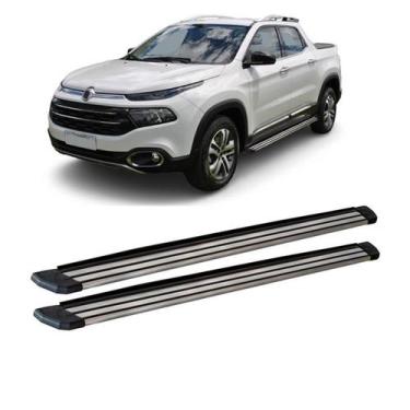 Imagem de Estribo Toro 2016 2017 2018 2019 2020 Grafite Aluminio Slim - CCF