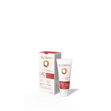 Imagem de Bloskin Protetor Solar Facial FPS 40 Chá Verde 50g Proteção UVA UVB