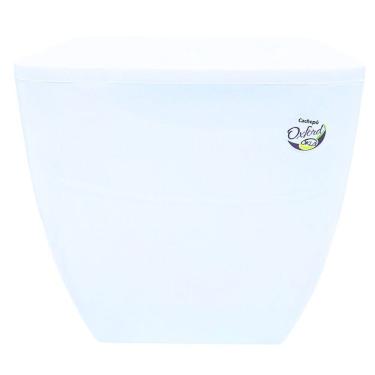Imagem de Vaso Quadrado Oxford (30X30) Cor Branco OKLA