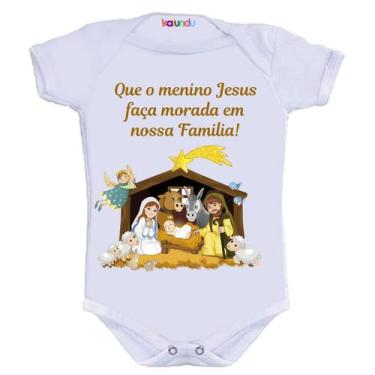 Imagem de Body Divertido Natal Com Jesus - KALUNDU KIDS, P