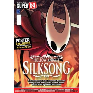 Imagem de Pôster Gigante Hollow Knight Silksong - Posterzine Super N - Editora E
