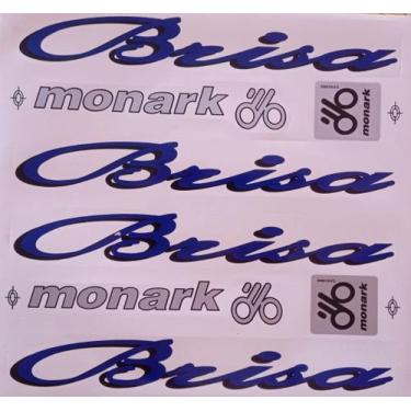 Imagem de ADESIVOS COLANTE BIKES BRISA MONARK Azul - Amazonas