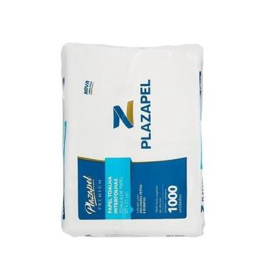 Imagem de Papel Toalha Interfolhas Premium 20x21cm 1000 Folhas - Plazapel