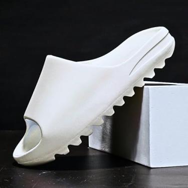 Imagem de Chinelo Nuvem Original Slide Retro 100% EVA tipo yeeze Confortável ortopedico (Branco, BR, Adulto, Numérico, 33)