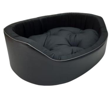 Imagem de CAMA PET CAMA PARA CACHORRO e GATO CAMINHA LAVÁVEL DUBAI TOTAL BLACK(P)