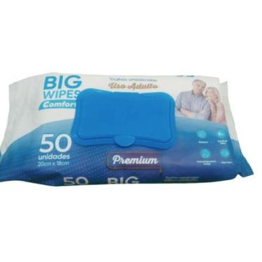 Imagem de Toalha Umedecida Big Wipes 50 Unidades Comfort Premium - BABYSEC