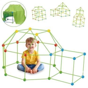 Imagem de Barraca Infantil Cabana que Brilha no Escuro Multi Montagens Tenda Tri