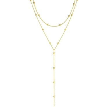 Imagem de LittleFathand Colar de sol e lua para amizade combinando melhores amigos, colar de aço inoxidável com pingente de lua e sol para presente de BFFJewelry, Zinco, Sem Pedra Preciosa