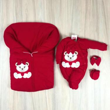 Imagem de Saída maternidade menina ursa estrelinha bordado delicado - Bia Melanc