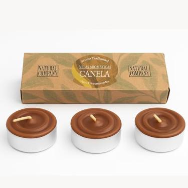 Imagem de Vela Aromática Perfumada Emb. 3 Unids - Canela