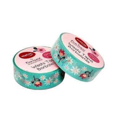 Imagem de Fita Adesiva Washi Tape Borboletas Fina Ideia - Molin