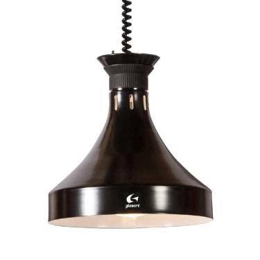 Imagem de Luminária Aquecedora Retrátil Lumini 1 Preto 1135 - Glasart