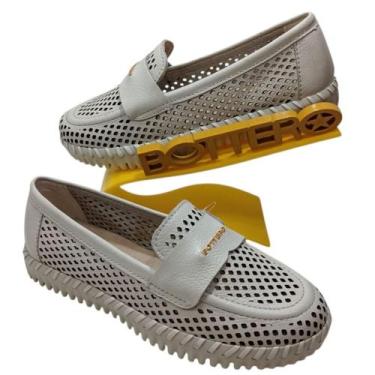 Imagem de Sapato Bottero Tecnologia Comfort Solado Flexivel, 35, Off whait