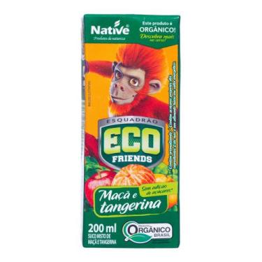 Imagem de Suco Misto de Maça E Tangerina Orgânico Native Sem Adição de Açúcar 20