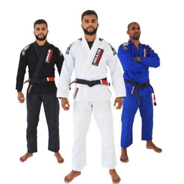 Imagem de Kimono de Jiu Jitsu Xtra-lite Brazil Combat Competidor BJJ Kimono Adul