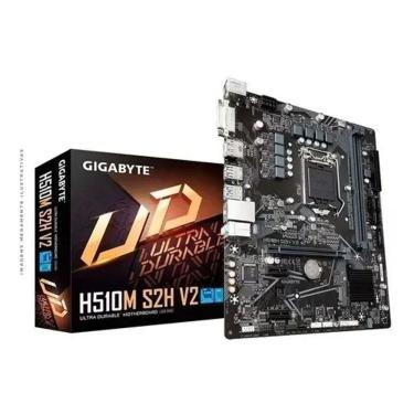 Imagem de Placa Mãe Gigabyte H510m S2h V2 Intel Lga 1200 Matx Ddr4